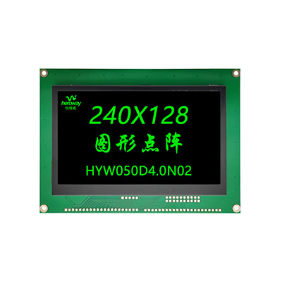 恒域威HYW050D4.0N-5.1寸双色屏LCD显示模组广告户外字幕走字屏
