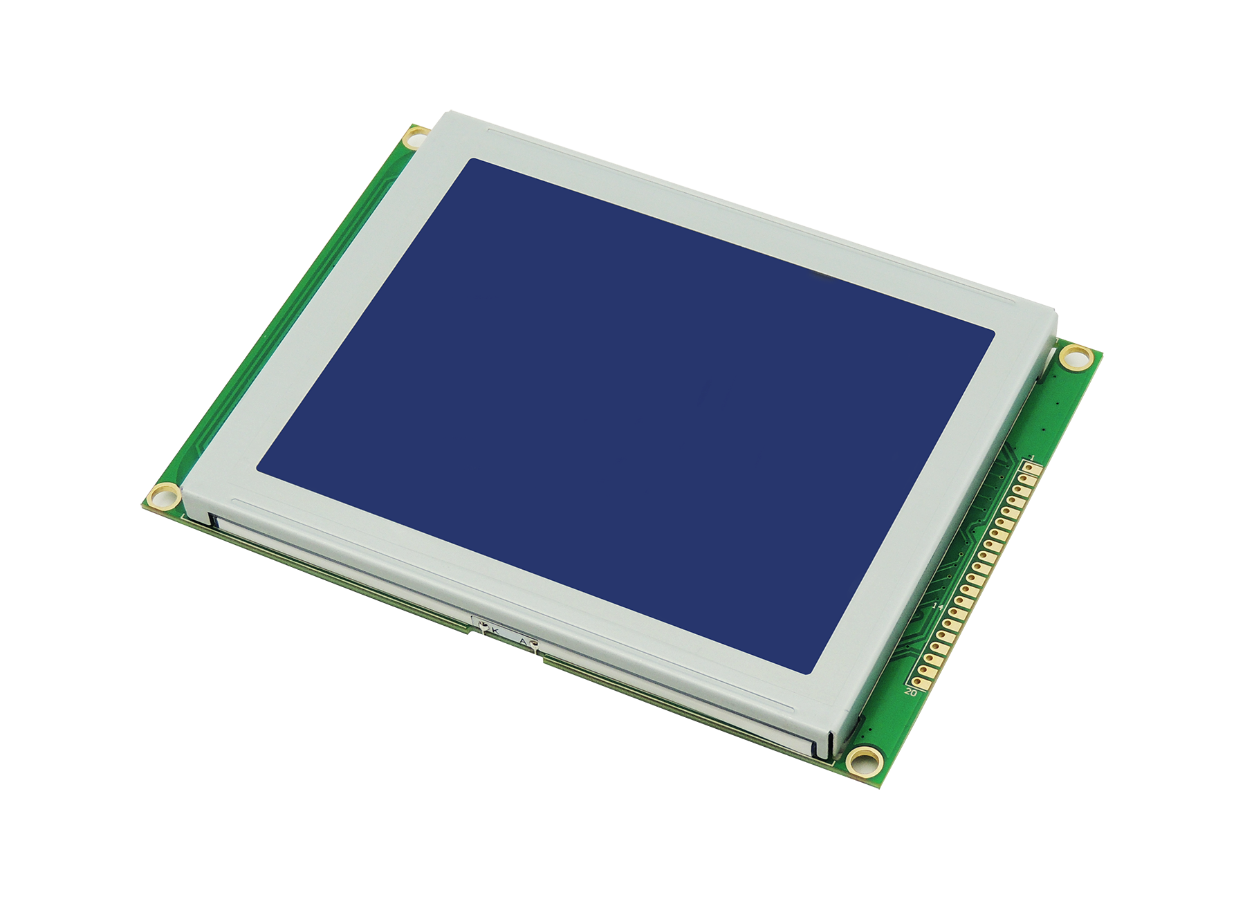 恒域威5.1寸液晶模组 320240C图形点阵屏灰底医疗仪器设备显示模块