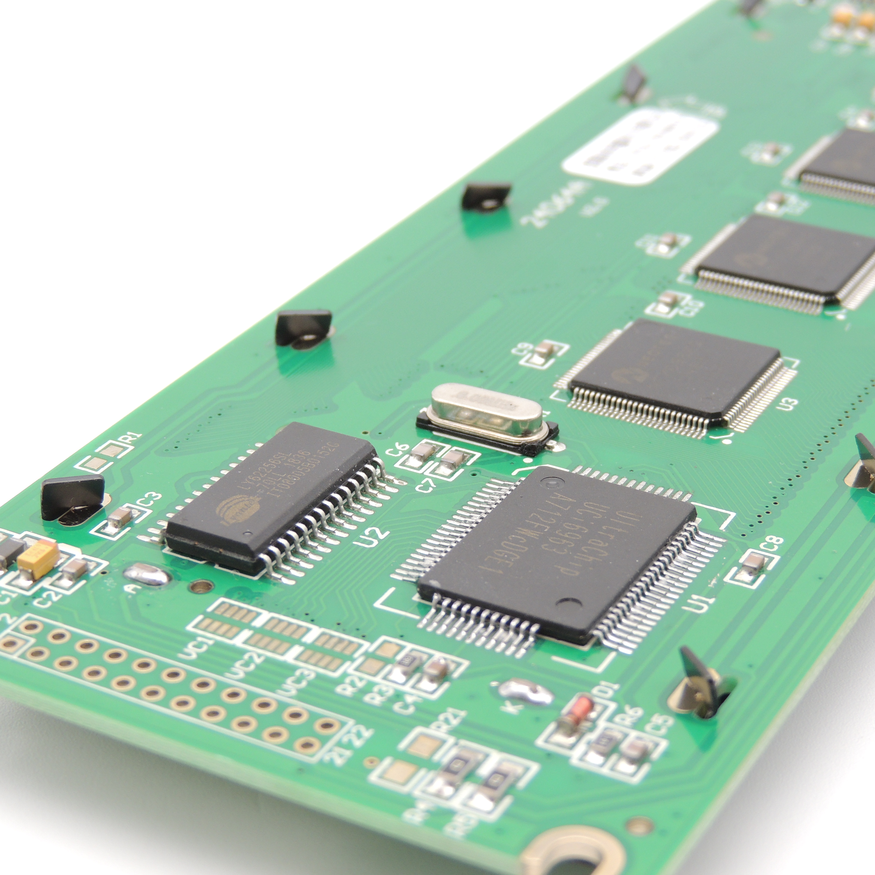 恒域威供应LCD24064A液晶显示屏-黄绿膜-户外高亮显示模块-LCM模组