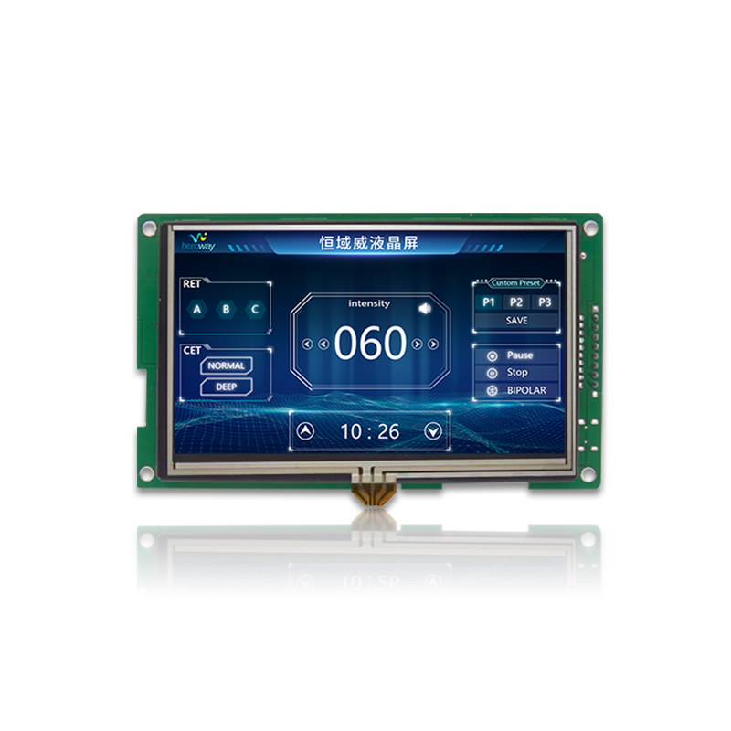 HYW043F 4.3寸电阻触摸 RS232/TTL/485 音频播放HMI组态显示屏