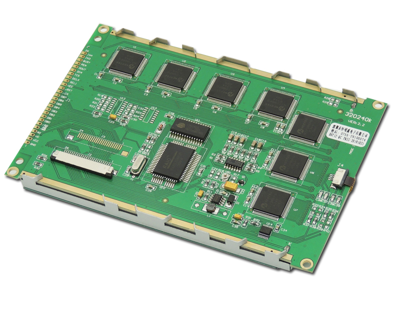 恒域威5.1寸图形点阵320240K-注塑机机床工控液晶显示屏-LCM模组