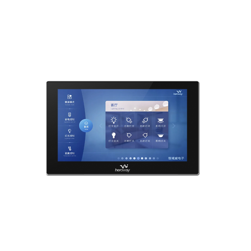 恒域威10寸嵌入式组态屏工业电阻触摸支持485通讯智能串口彩屏