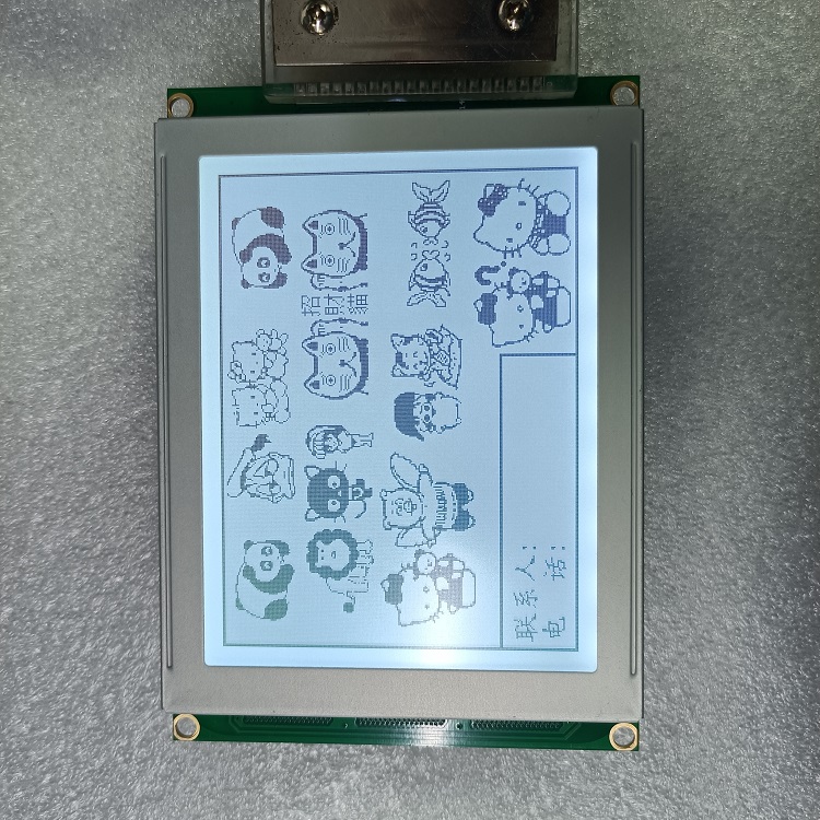 恒域威5.1寸医疗仪表检测仪模组-320240C灰白屏-户外高亮显示模块