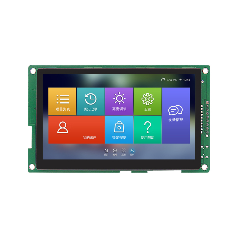 4.3寸串口屏组态无触摸480*272人机界面工业LCD模组