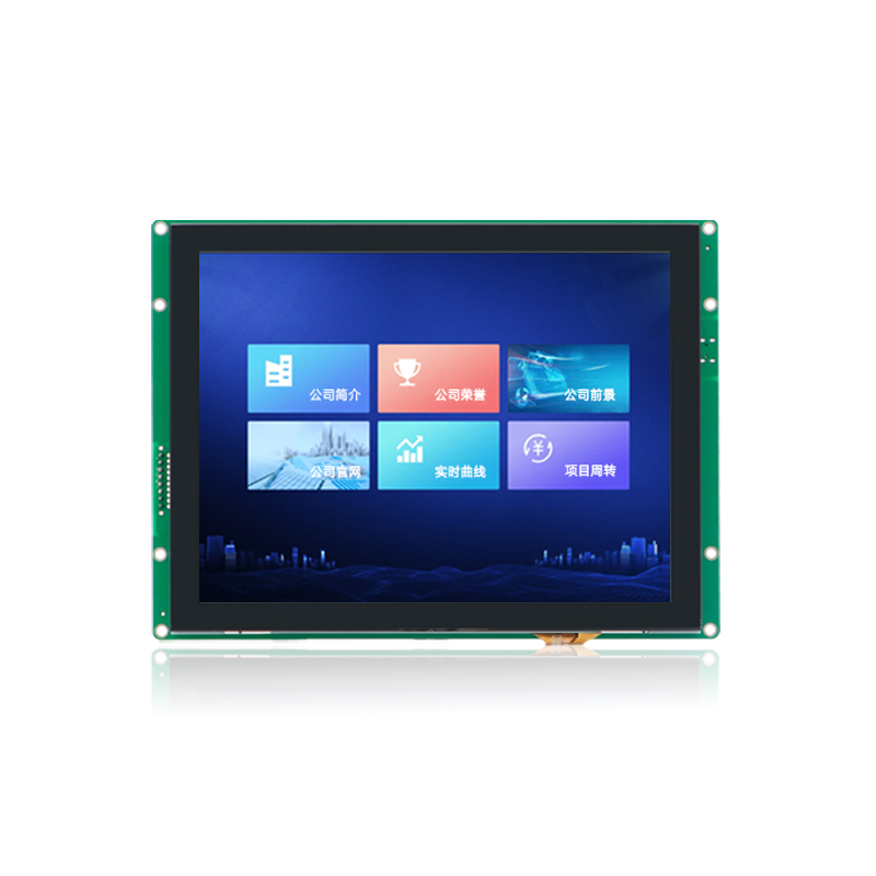 HYW080F 电容触摸 通信支持RS232/TTL/485 音频播放