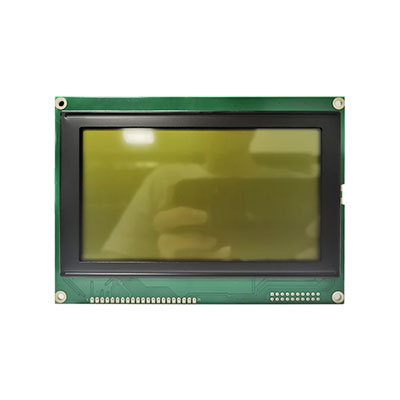 恒域威240128液晶屏 5寸图形点阵模组黄绿膜LCD单色屏