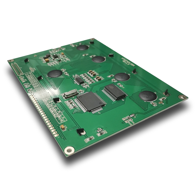 恒域威定制5寸240128点阵屏-灰底黑字-LCD显示屏-电力仪器仪表显示模组