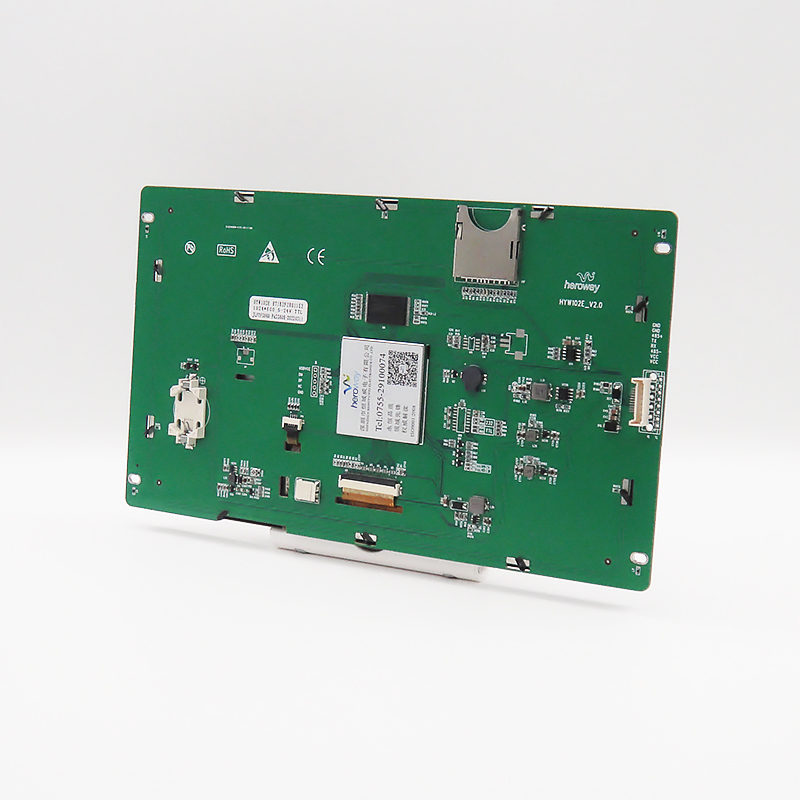 恒域威10寸串口屏高清工业RS232电触摸屏485显示模块LCD液晶屏