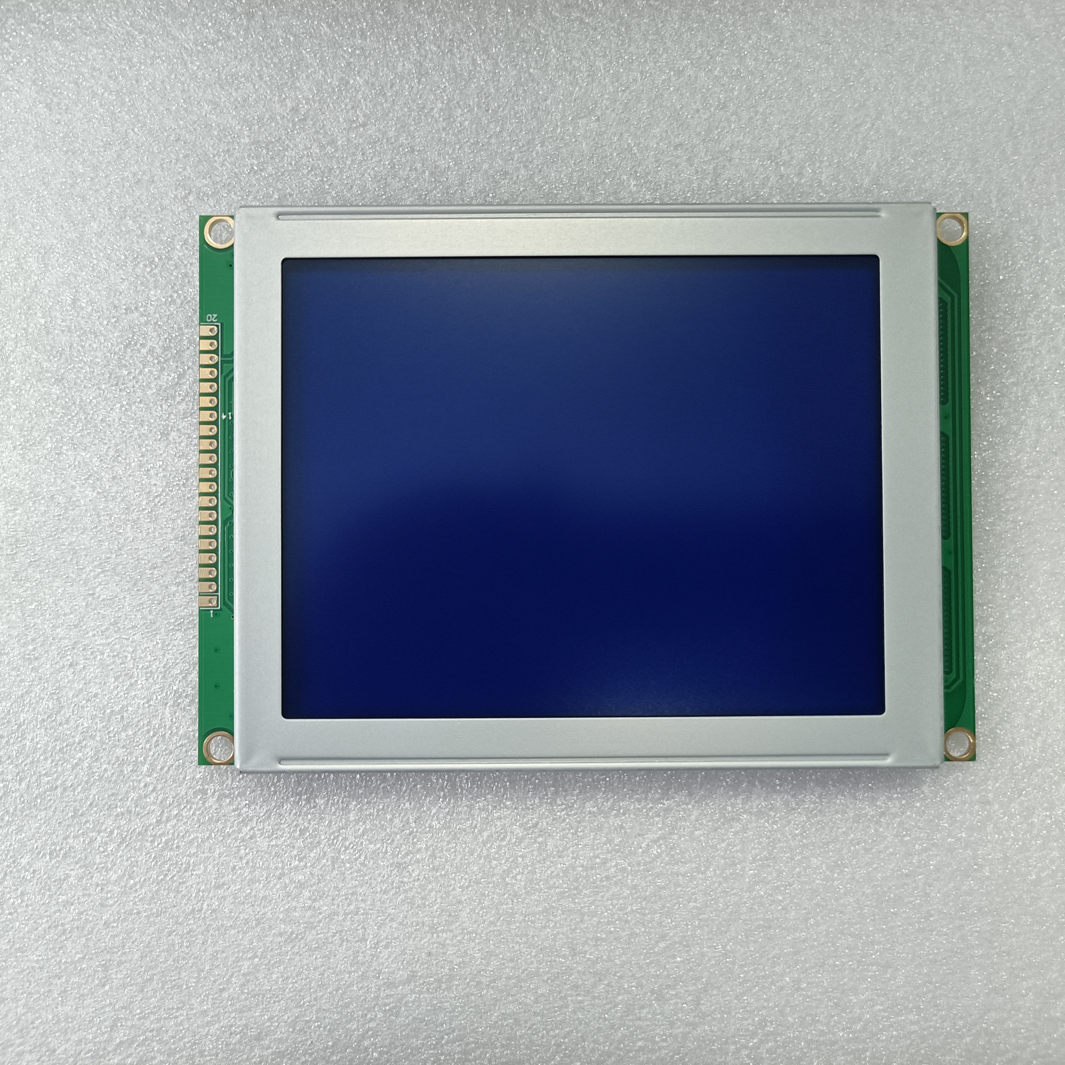 恒域威5.1寸LCD单色屏 蓝底白字控制芯片SID13700 注塑机专用显示液晶模块