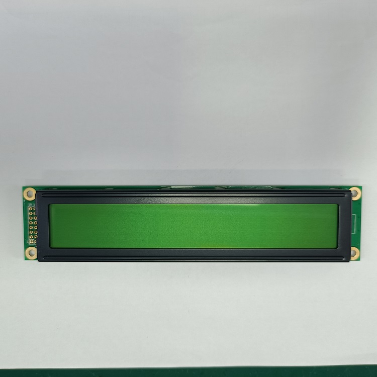 恒域威2002单色屏LCD 字符点阵工控模组 支持多种语言显示黄绿屏