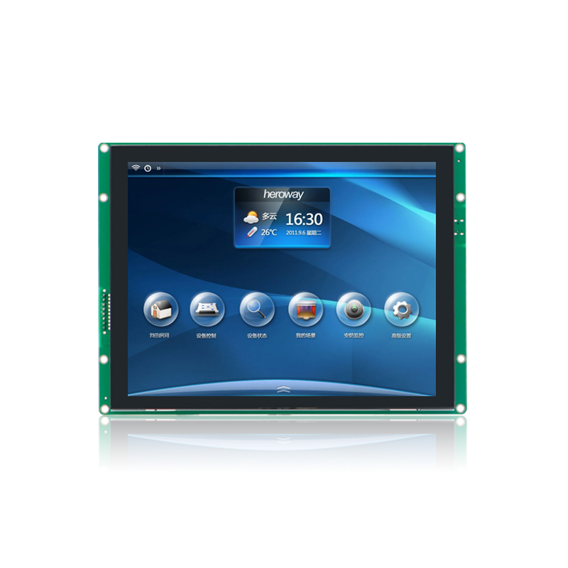 HYW080F 电容触摸 通信支持RS232/TTL/485 音频播放