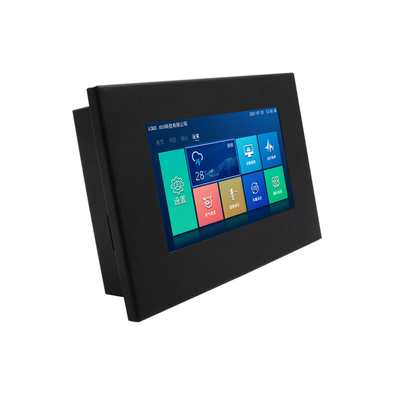 恒域威4.3寸HMI串口屏 带外壳支持视频音频TFT液晶显示屏