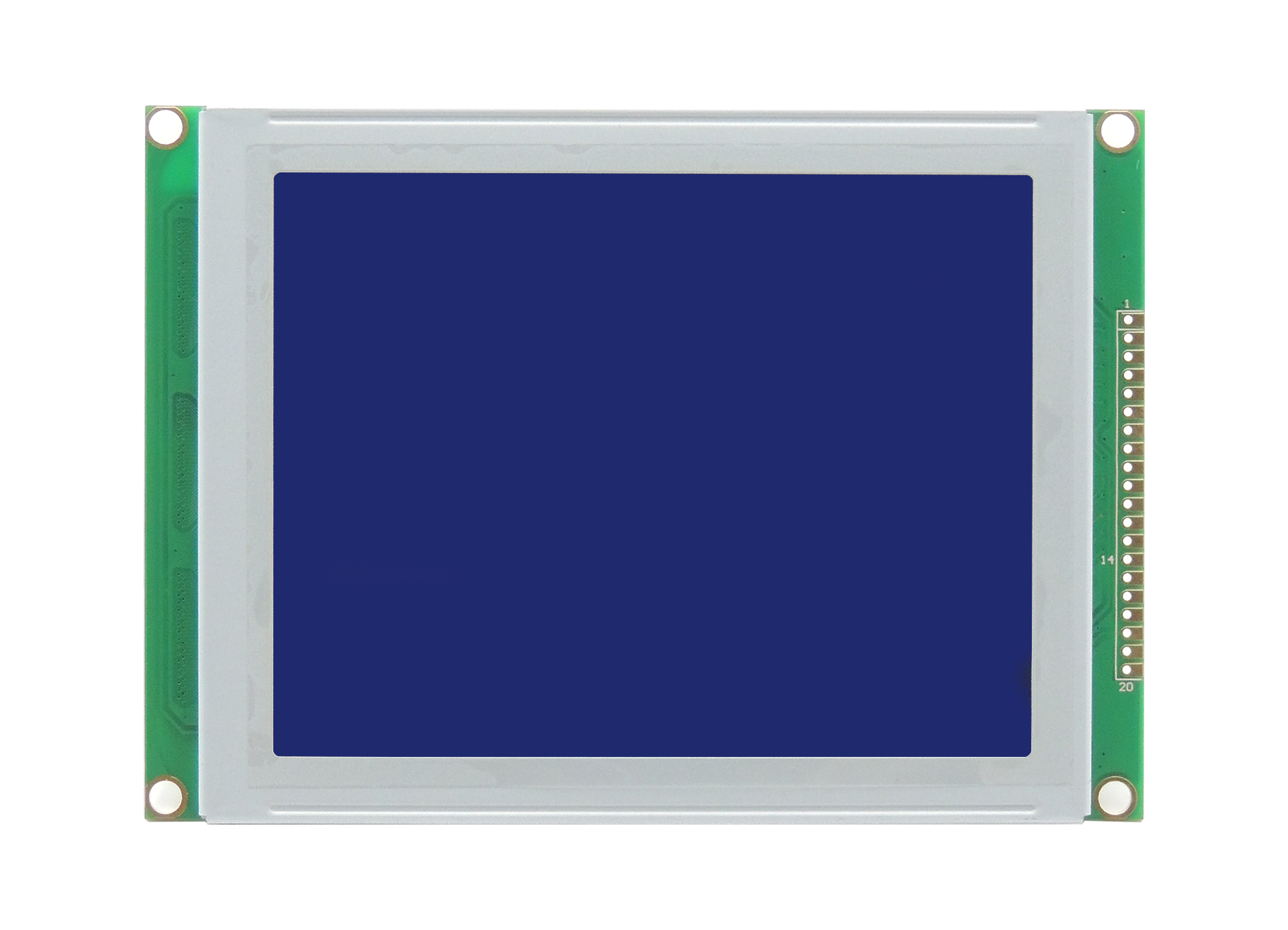 恒域威5.1寸液晶模组 320240C图形点阵屏灰底医疗仪器设备显示模块