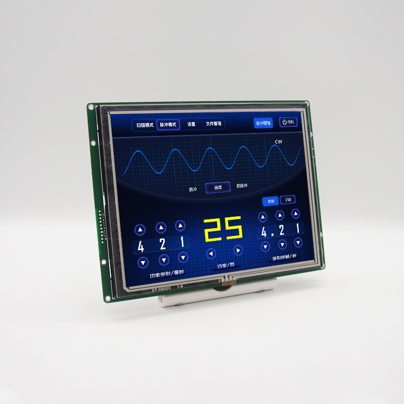 恒域威HYW056E串口液晶屏 5.6寸组态型串口彩屏工业等级带电阻触摸兼容迪文